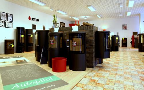 Showroom i Himmerlands Pejsecenter