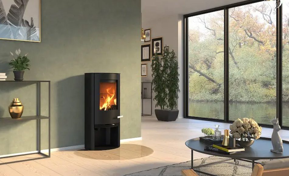 TERMATECH TT20 | FRITSTÅENDE BRÆNDEOVN | SORT