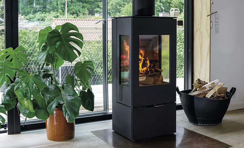 RAIS NEXO 100 | FRITSTÅENDE BRÆNDEOVN | FLERE FARVER