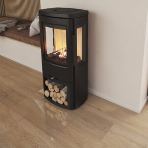 TERMATECH TT44G | FRITSTÅENDE BRÆNDEOVN | SORT