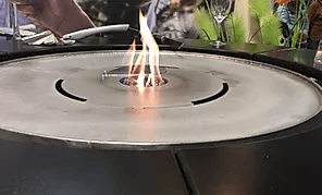 Ethanolbrænder til grillbord.