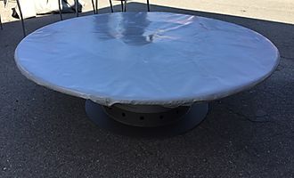 Overtræk til topplade